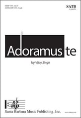 Adoramus Te SATB choral sheet music cover